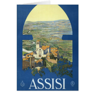 Asisí Italia Arte de Viaje Antiguo Basílica France