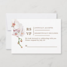 tarjeta de confirmación de boda bohemio