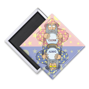 Asistente con imán de lavavajillas de bolas