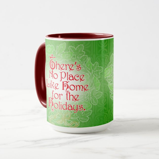 Asistente de cosecha de Navidades de Oz taza de ca (Anverso izquierdo)