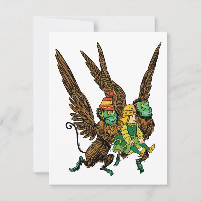 Asistente de cosecha de oro, dorothy, monos volado (Anverso)