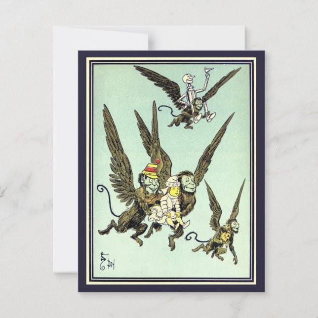 Asistente de cosecha de oro, monos voladores con d (Anverso)