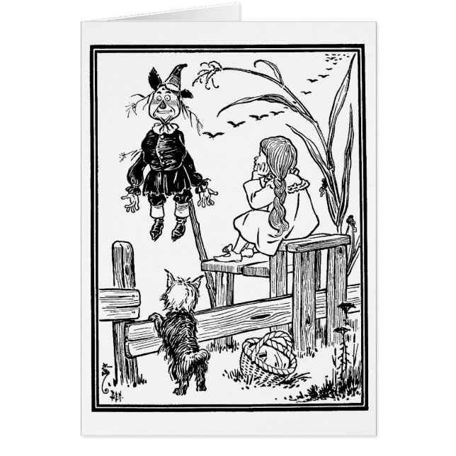 Asistente de cosecha de Oz, Dorothy Toto Meet Scar (Frente)
