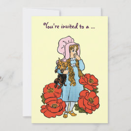 Asistente de cosecha de oz, invitación de fiesta d