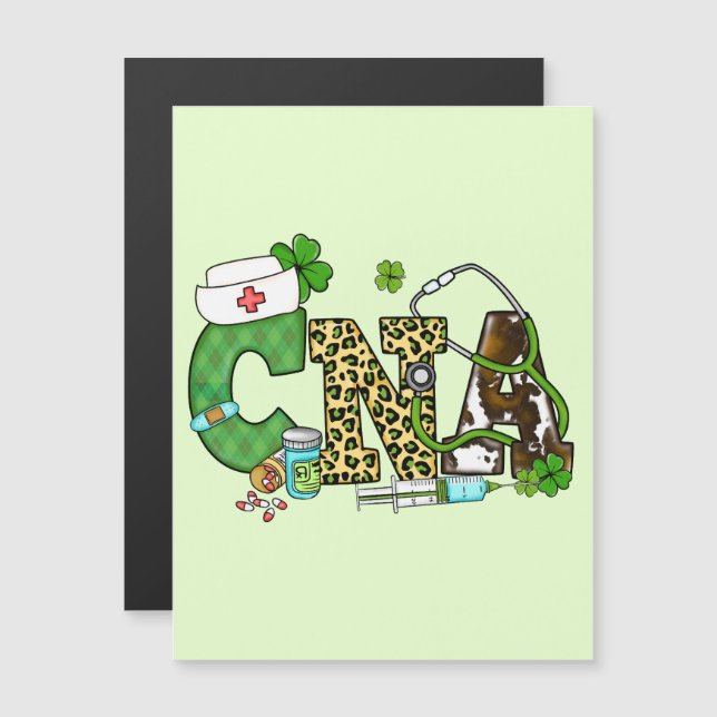 Asistente de Enfermería certificado St. Patrick (Anverso/Reverso)