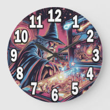 Asistente para pinball Jugador Reloj de pared redo