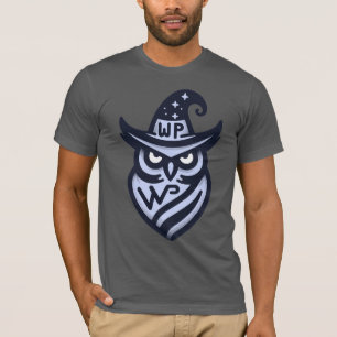 Asistente para sitio web: camiseta oscura