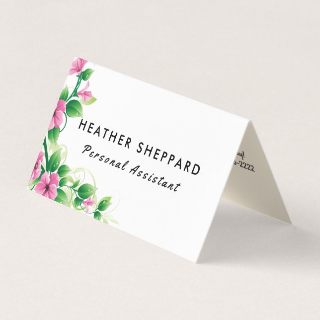 Asistente personal para moldear tarjetas de presen (Anverso)