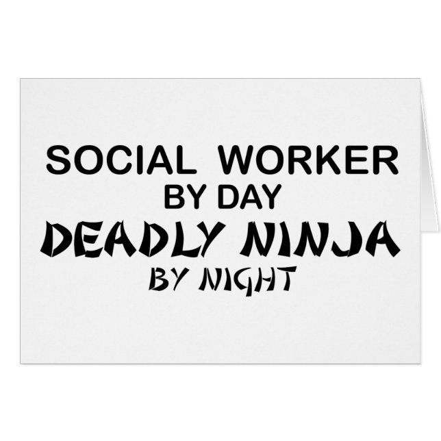 Asistente social Ninja mortal (Anverso (Horizontal))