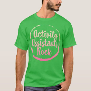 Asistentes de actividad Camisa de roca