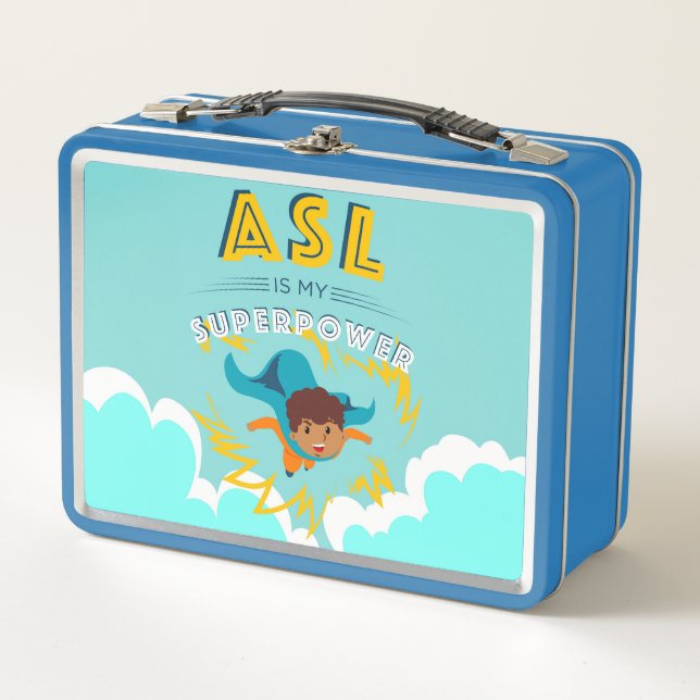ASL es mi superpotencia (Anverso)