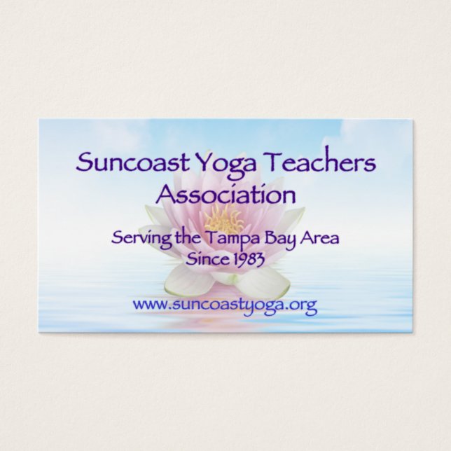 Asociación de Profesores de Yoga de Suncoast (Frente)