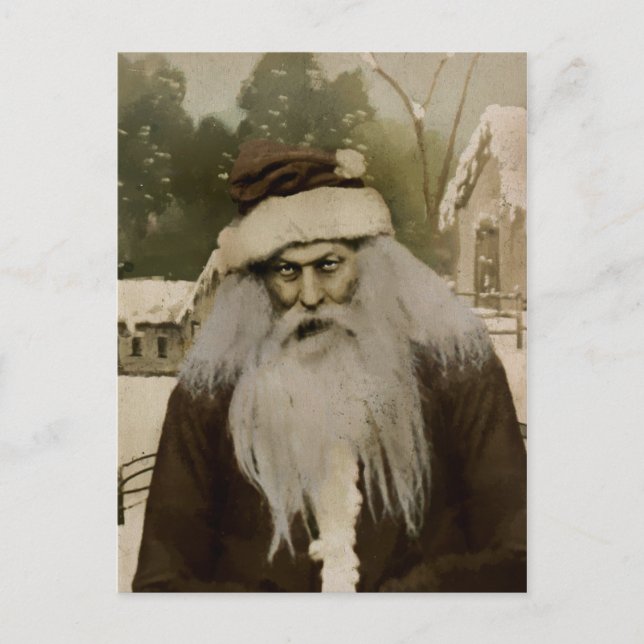 Asombrosa postal Santa (Anverso)