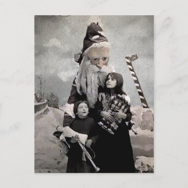 Asombrosa postal Santa (Anverso)