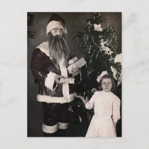 Asombrosa postal Santa