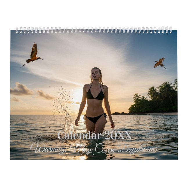 Asombroso calendario de modelos de bikini - tropic (Tapa)