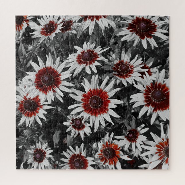 Asombroso rompecabezas de ojos negros (Vertical)