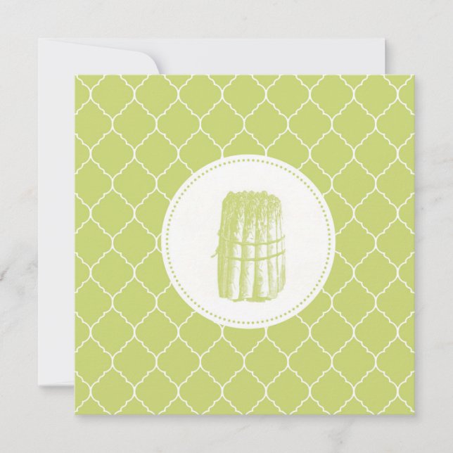 aspárrago vintage moderno (Anverso)