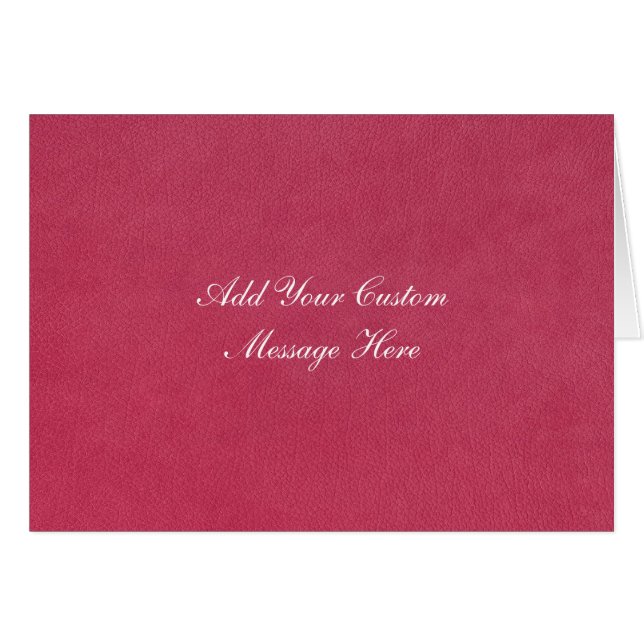 Aspecto de cuero rosa (Anverso (Horizontal))