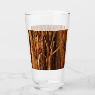 Aspecto de la corteza de madera con textura de ced