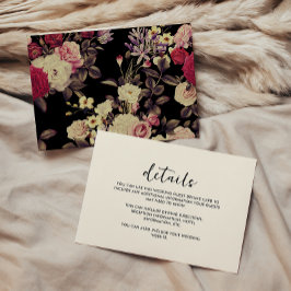 Aspecto Elegante de Moda Floral para Invitado a Bo