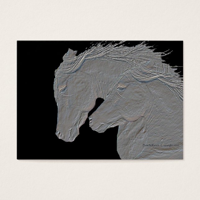 Aspecto Grabado en relieve Caballos plateados (Frente)