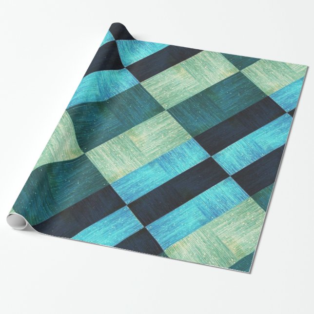 Aspecto texturado de papel envuelto de madera (Desenrollado)