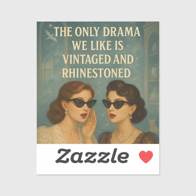 Aspectos de Pegatina de teatro Diamante de imitaci (Hoja)