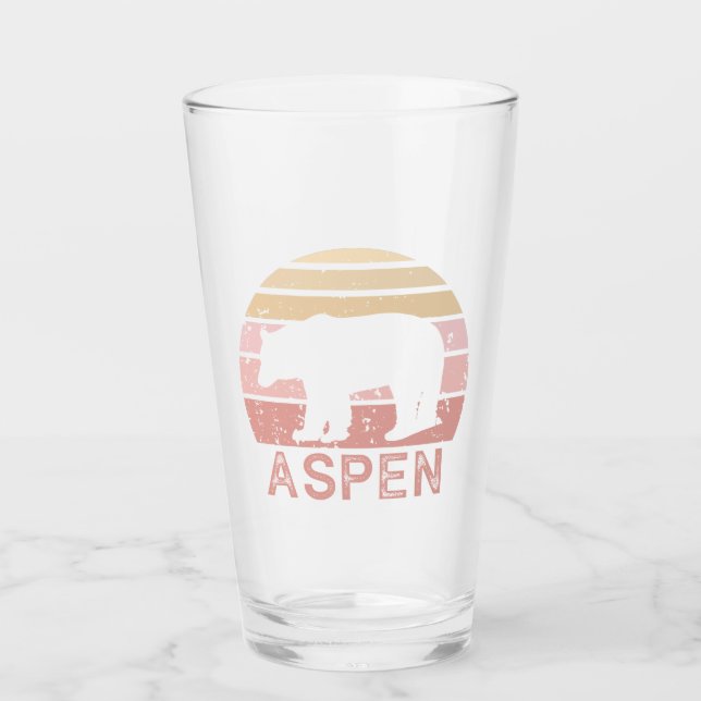 Aspen Colorado Retro Bear (Anverso)