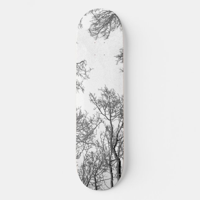 Aspen Skateboard Deck - Noche blanca (Anverso)