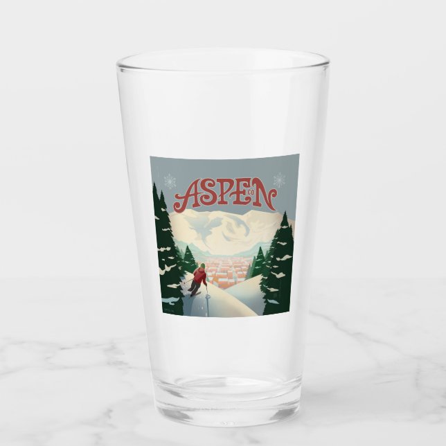 Aspen Skier | Colorado (Anverso)