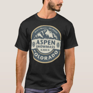 Aspen Snowmist, camiseta clásica de Colorado