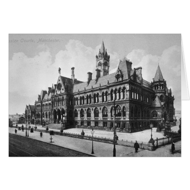 Assize Courts, Manchester, c.1910 (Anverso (Horizontal))