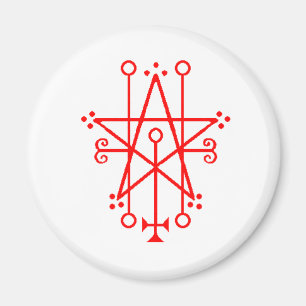 Astaroth Demon Sigil imán gótico