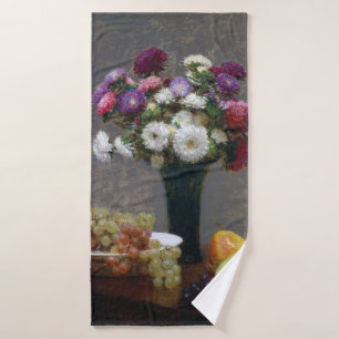 Aster y Frutas, Henri Fantin-Latour