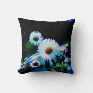 Asters Aglow Cojín decorativo