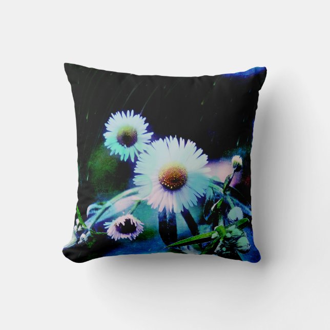 Asters Aglow Cojín decorativo (Anverso)