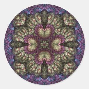 Asters II de Alicia, Pegatinas redondos