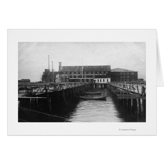 Astoria, vista de Oregón del Embalaje de Pescadore (Anverso (Horizontal))