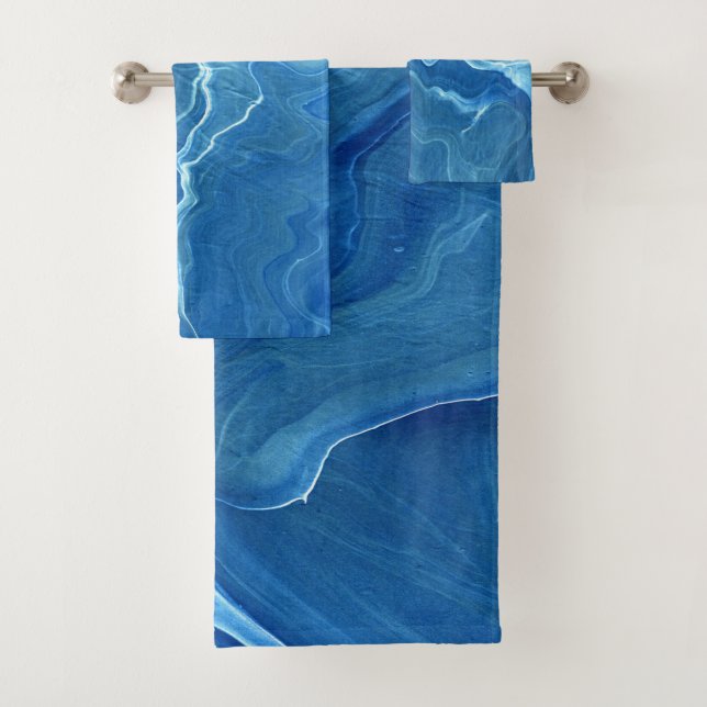 Astración del árido de mármol azul (In situ)