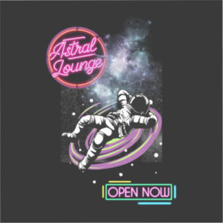 Astral Lounge - Pegatina