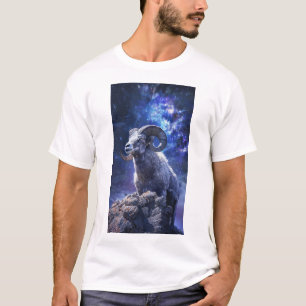 Astrología Aries Majestad Camiseta de pintura real