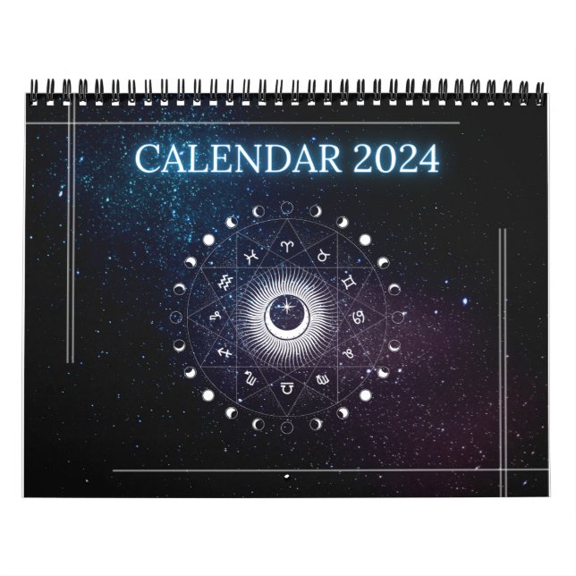 Astrología del calendario Zodiac Calander 2024 (Tapa)