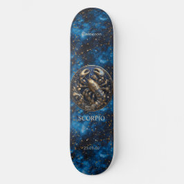 Astrología Personalizada Scorpio Skateboard