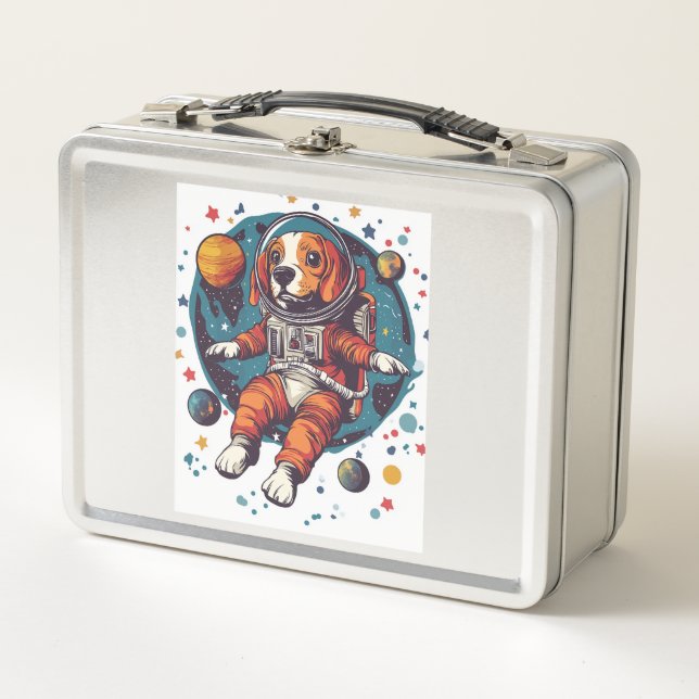 Astronaut Beagle � Perro Explorador Espacial (Anverso)