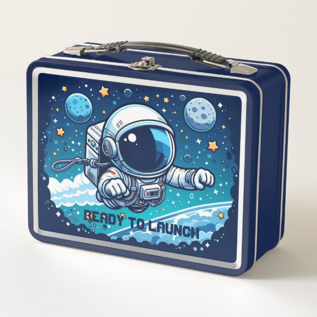 Astronauta Adventure Lunch Box (Anverso)