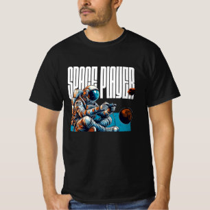 Astronauta astronauta camiseta de juegos para juga