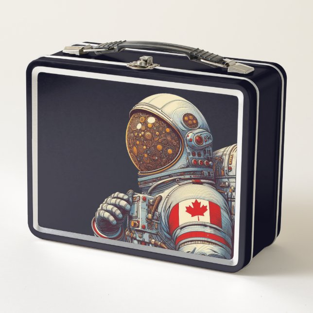 Astronauta canadiense en el espacio profundo (Anverso)