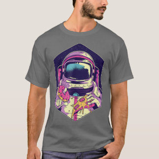 Astronauta Con Camiseta Astronauta Pizzaslice