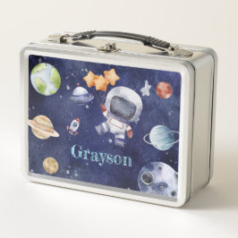 Astronauta de acuarela Galaxy Planet Kids